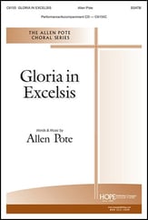 Gloria in Excelsis SSATB choral sheet music cover